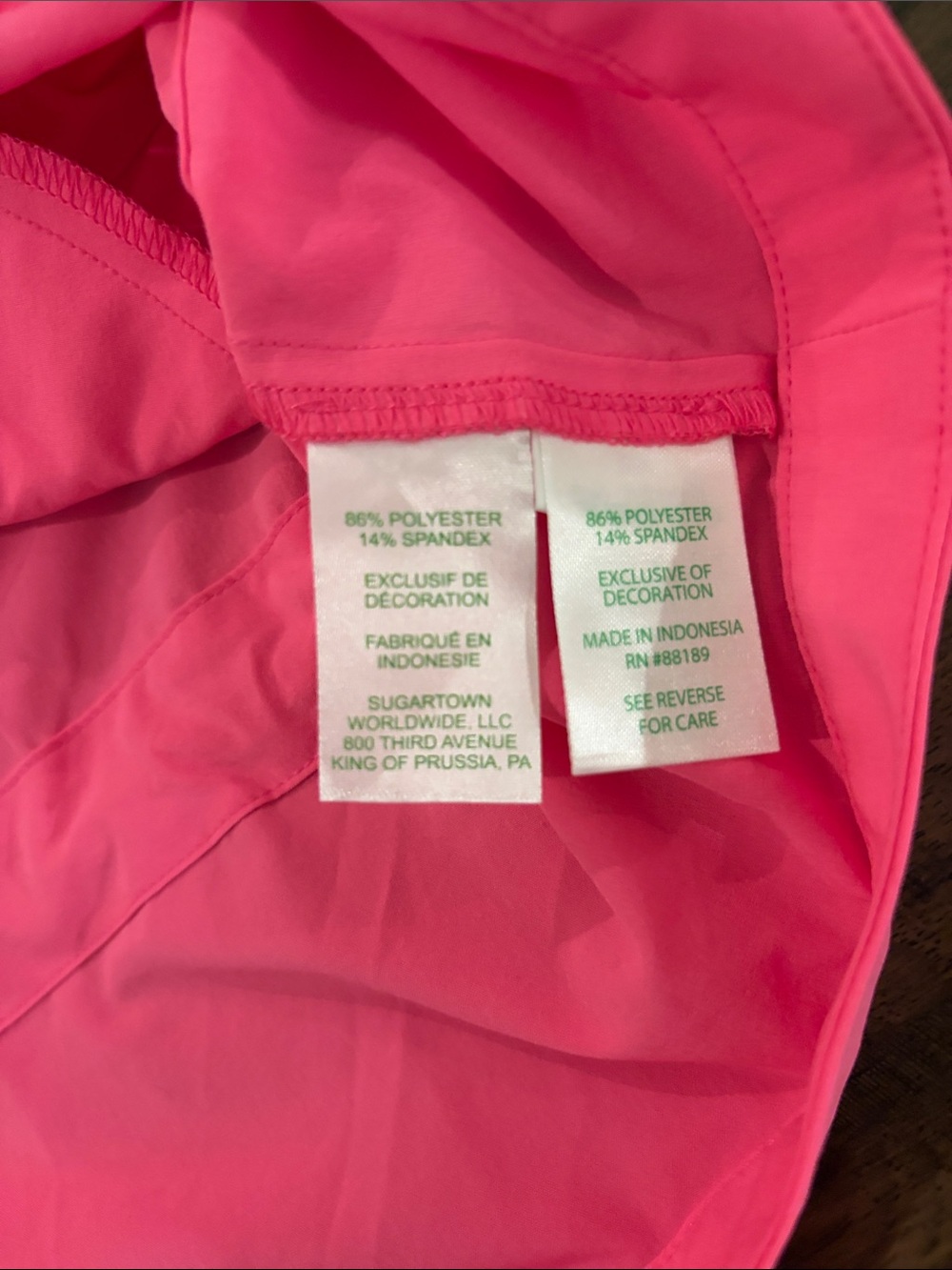 Lilly Pulitzer Islanna Lightweight Performance Full Zip Jacket Sz M - Picture 10 of 11
